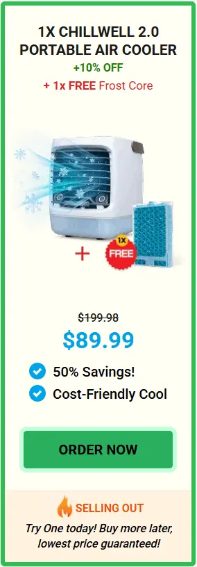 ChillWell Portable AC price